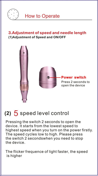Dr.pen M7-W 12 Pin Derma Pen Needle Cartridges – Microneedling
