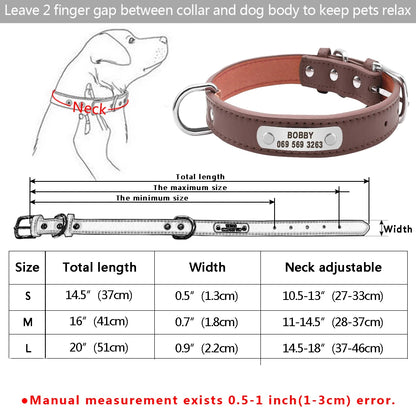 Custom Leather Pet Collar – Engraved Rhinestone Dog Collar
