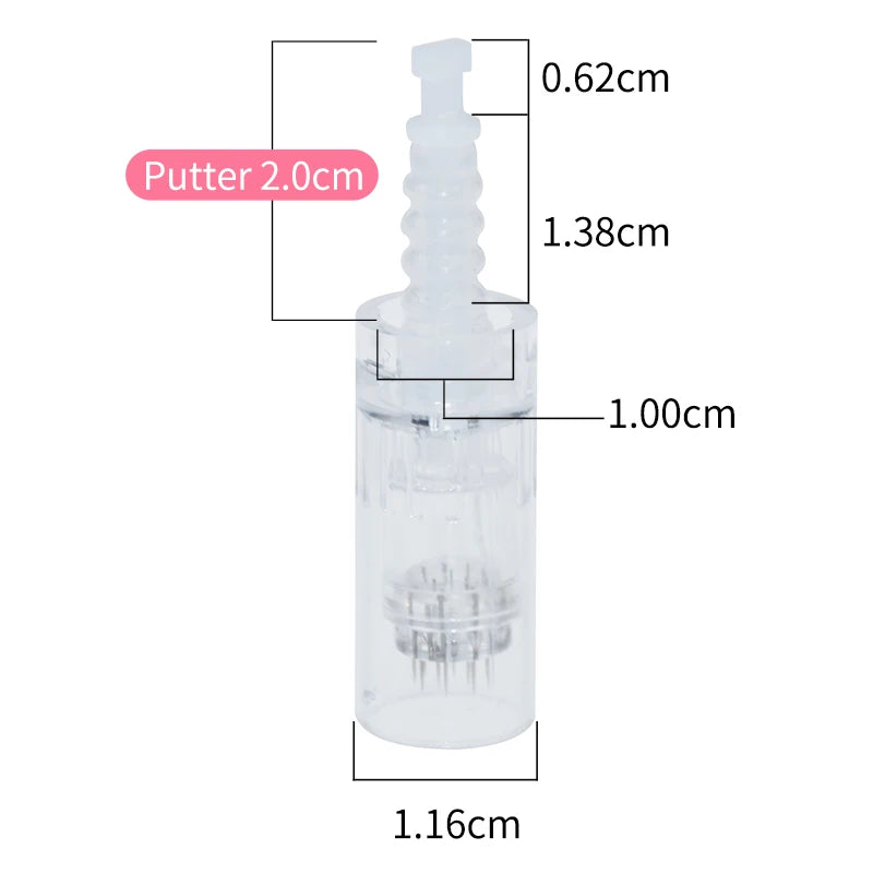 Dr.pen M7-W 12 Pin Derma Pen Needle Cartridges – Microneedling