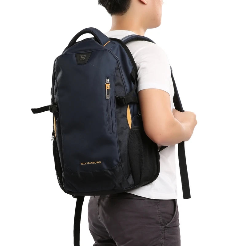 Men’s Oxford Laptop Backpack – Waterproof Large Capacity Bag