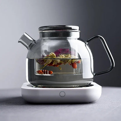 Electric Coffee Mug Warmer – 80°C Heating Plate for Desk Use