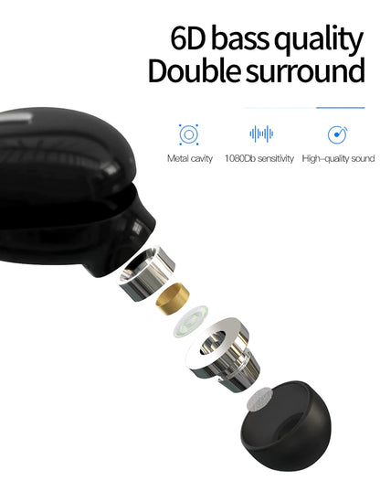 X9 Wireless Earphones Bluetooth 5.0 with Mic