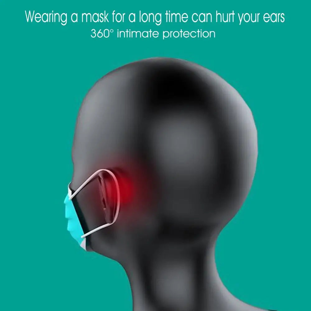 Cartmela Adjustable Anti-Slip Mask Ear Grips - Pain Relief Extension Hook