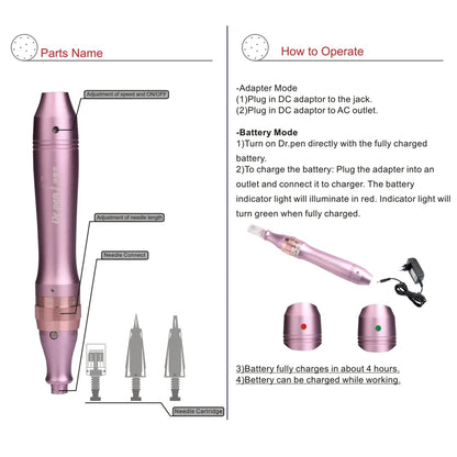 Dr.pen M7-W 12 Pin Derma Pen Needle Cartridges – Microneedling