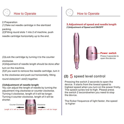 Dr.pen M7-W 12 Pin Derma Pen Needle Cartridges – Microneedling