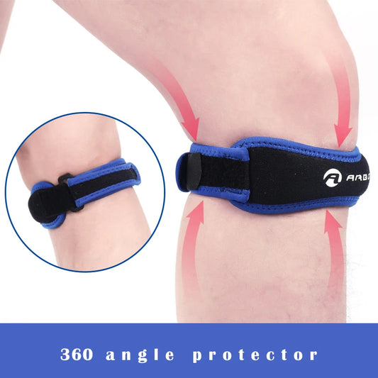 Patellar Tendon Knee Strap – Adjustable Support Brace for Sports