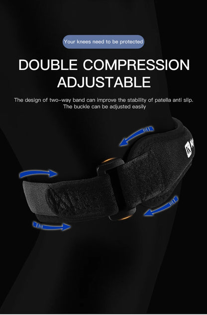 Patellar Tendon Knee Strap – Adjustable Support Brace for Sports