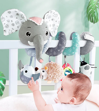 Cartmela Baby Spiral Plush Toys