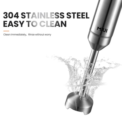 1000W 4-in-1 Hand Immersion Blender with Stainless Steel Stick