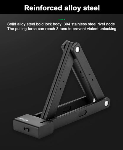 Foldable Bicycle Lock – High Security Anti-Theft Bike Accessory