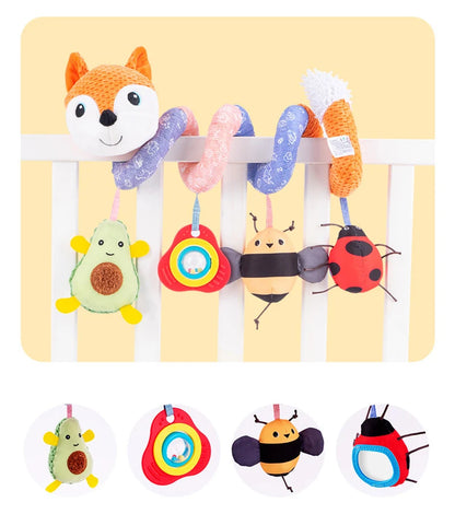 Cartmela Baby Spiral Plush Toys