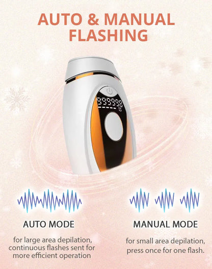 IPL Laser Hair Removal Epilator – Painless Permanent Hair Trimmer