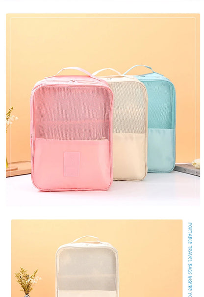 Portable Travel Shoe Bag – Multifunctional Organizer for Clothes & Shoes