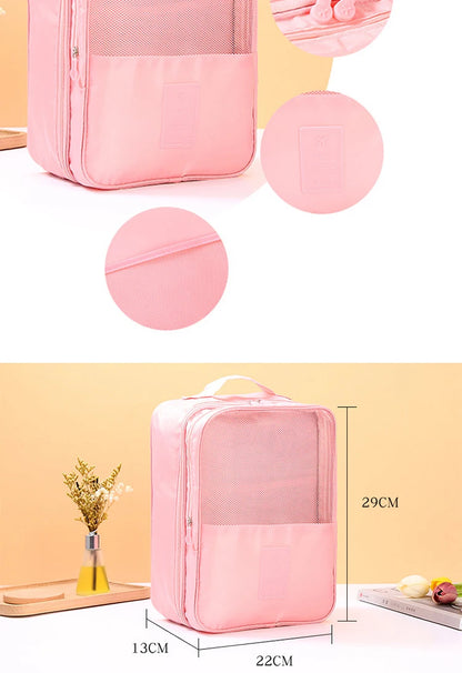Portable Travel Shoe Bag – Multifunctional Organizer for Clothes & Shoes