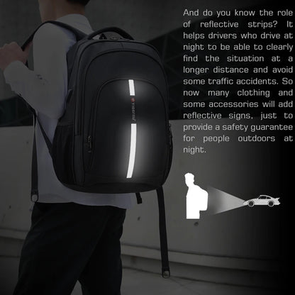 Cartmela Anti-Theft Laptop Backpack for Men