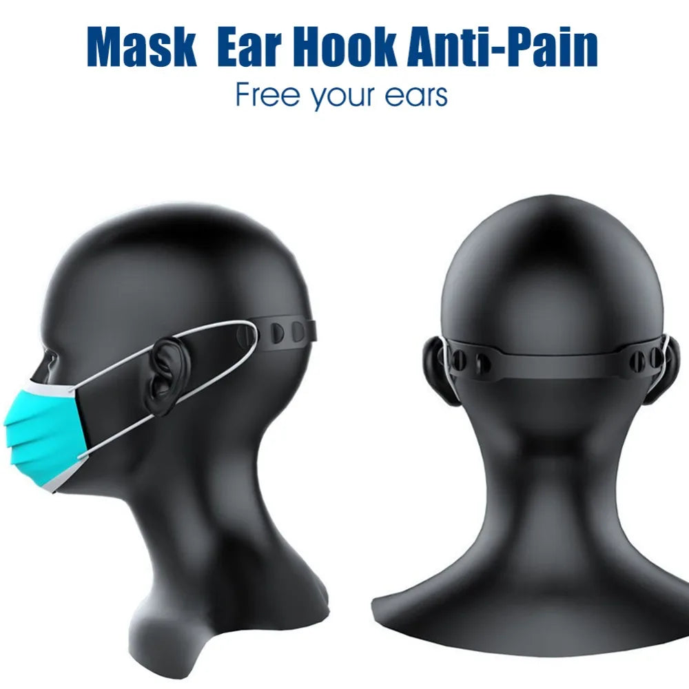 Cartmela Adjustable Anti-Slip Mask Ear Grips - Pain Relief Extension Hook