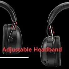 Bluetooth 5.0 Earmuffs – Noise Reduction Safety Headphones