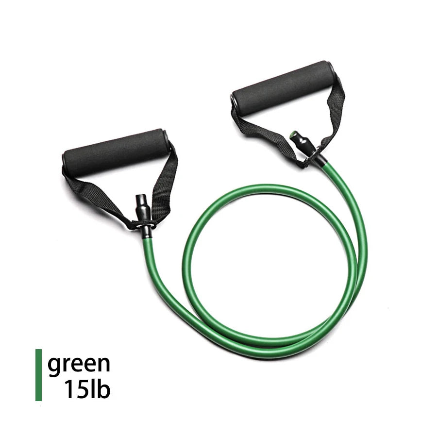 5-Level Resistance Bands with Handles – Fitness & Strength Set
