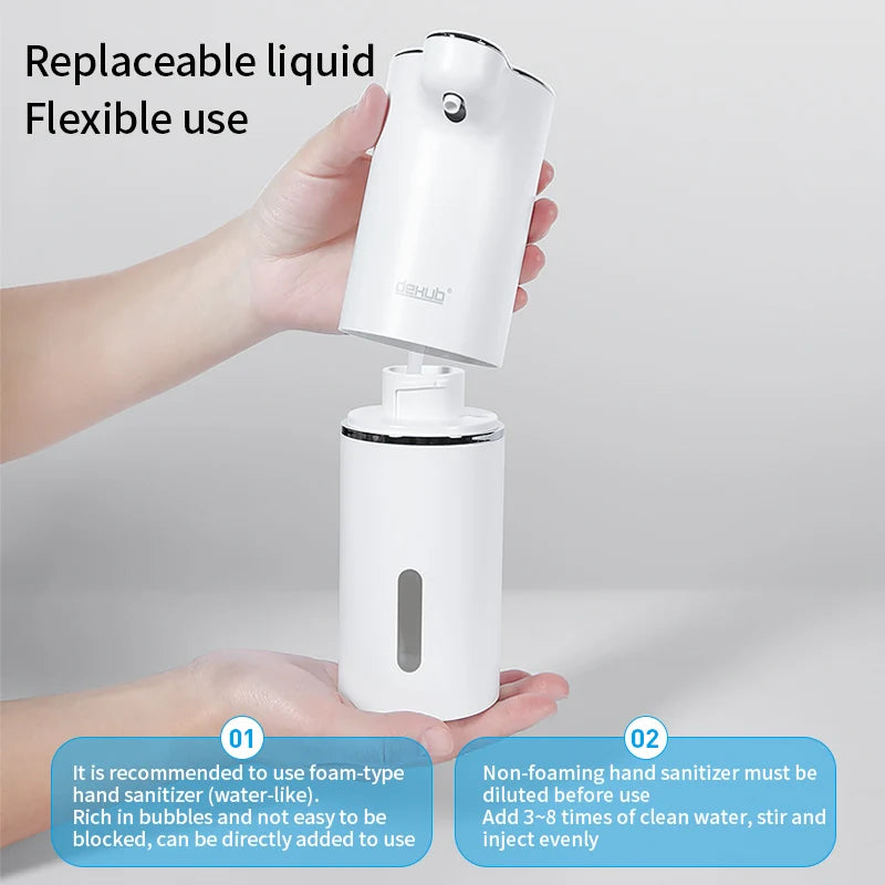 Automatic Foam Soap Dispenser – Smart USB Rechargeable Hand Washer