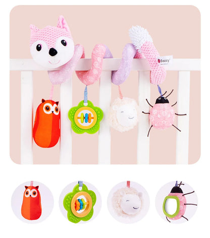 Cartmela Baby Spiral Plush Toys