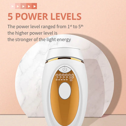 IPL Laser Hair Removal Epilator – Painless Permanent Hair Trimmer
