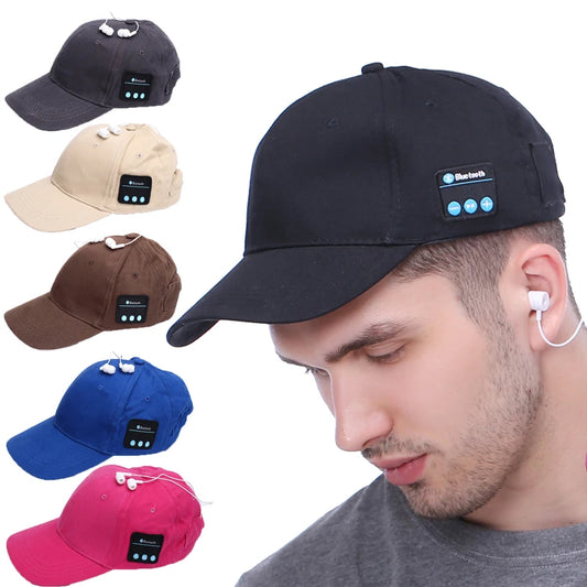 Bluetooth 5.0 Music Cap with Wireless Headphones – Sport & Calls