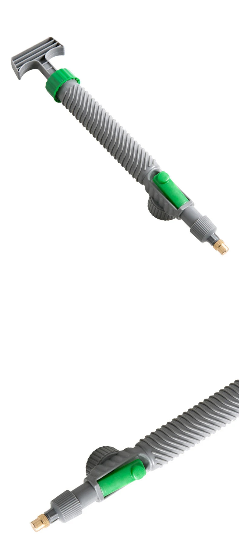 Manual High-Pressure Sprayer with Adjustable Nozzle for Garden Use