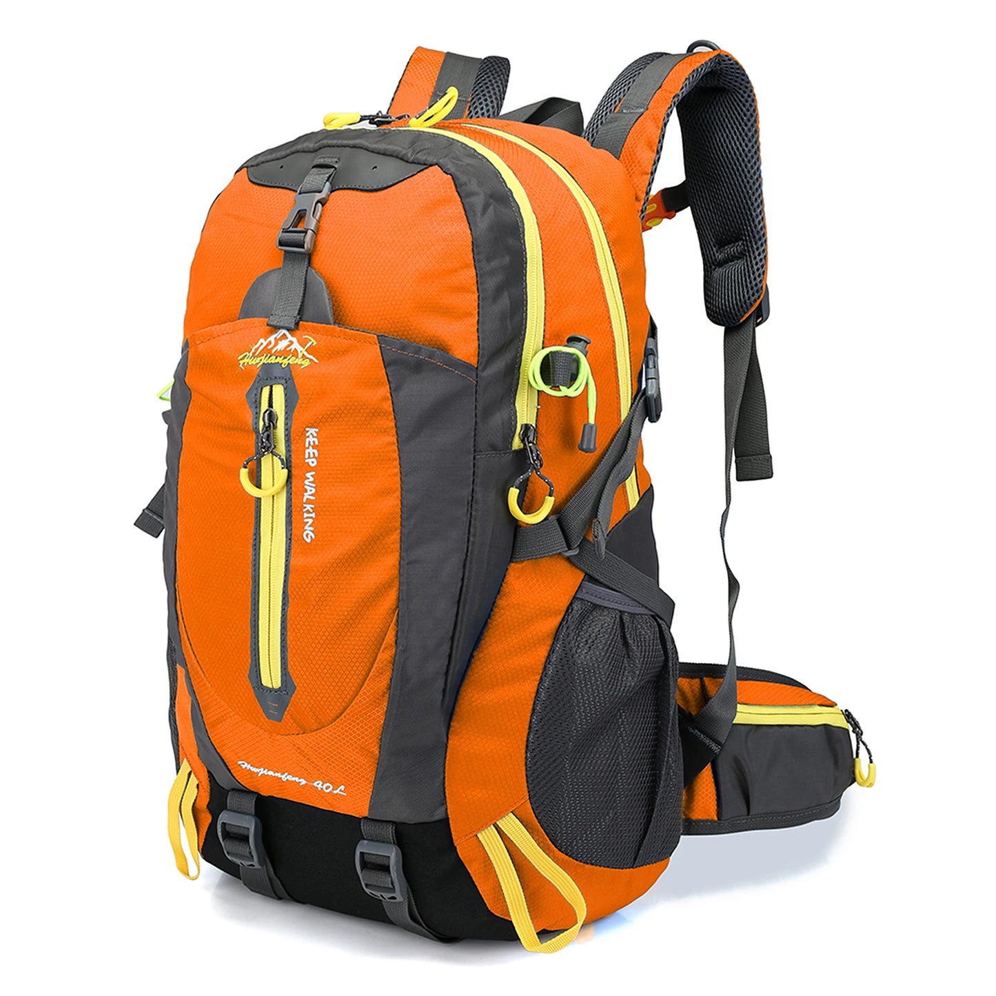 Cartmela 40L Water-Resistant Travel Backpack