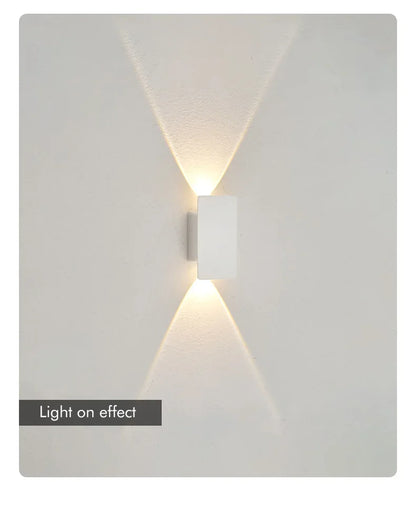Modern LED Outdoor Wall Lamp – Waterproof IP65 Up Down Light
