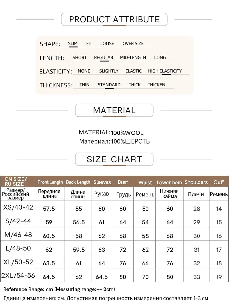 Women’s Slim Fit Turtleneck Sweater – Warm High Elastic Pullover
