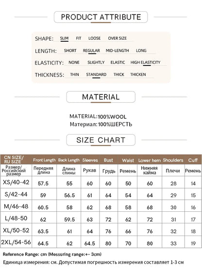 Women’s Slim Fit Turtleneck Sweater – Warm High Elastic Pullover