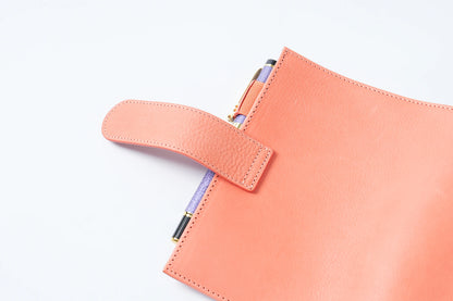 A6 Plus Leather Notebook Cover – Full Grain Vegetable Tanned