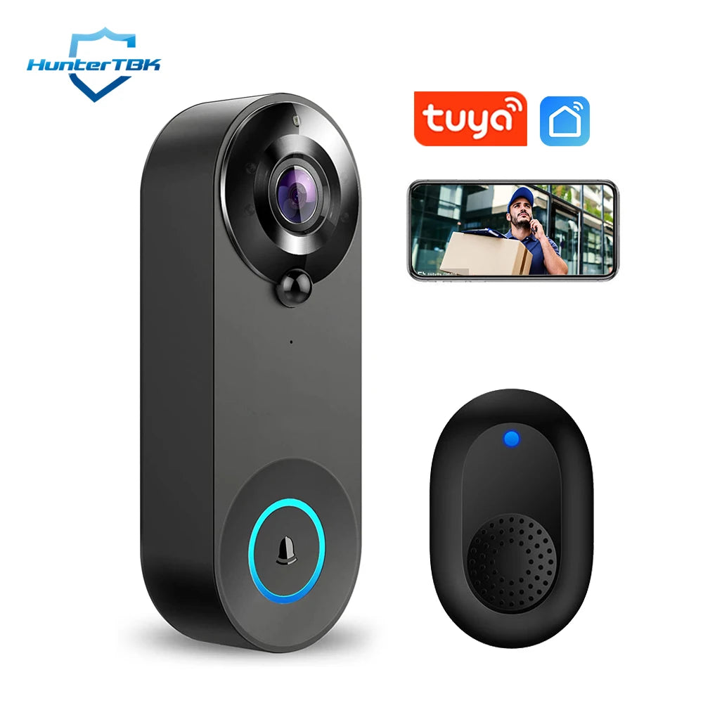 Cartmela 1080P WiFi Smart Video Doorbell | Wireless Home Security Camera