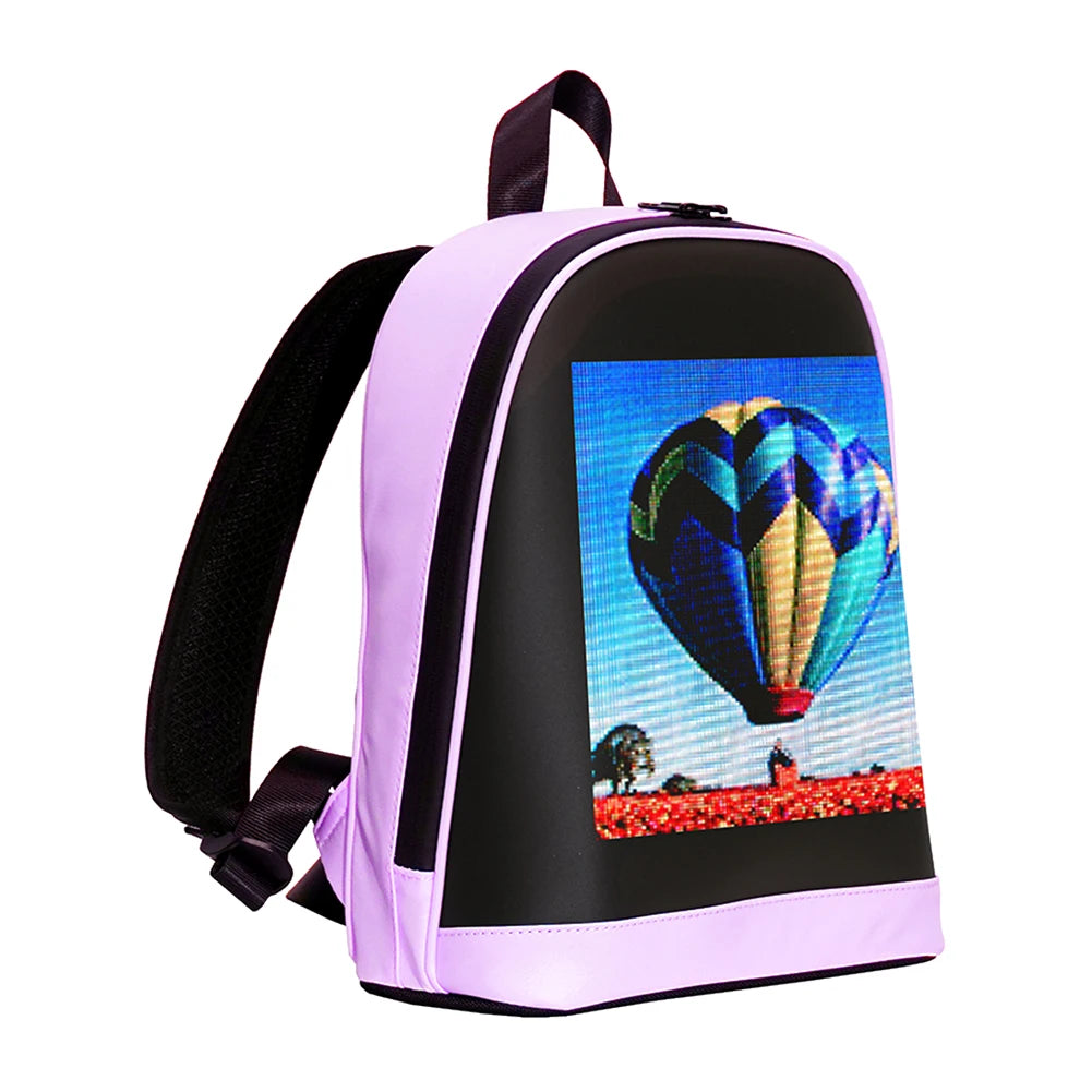 LED Motorcycle Backpack with APP Control