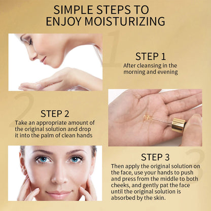 24K Gold Hyaluronic Acid Face Serum – Anti-Aging & Whitening Care