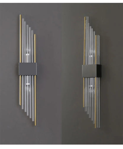 Luxury LED Wall Lamp - Modern Gold Wall Sconce for Living Room