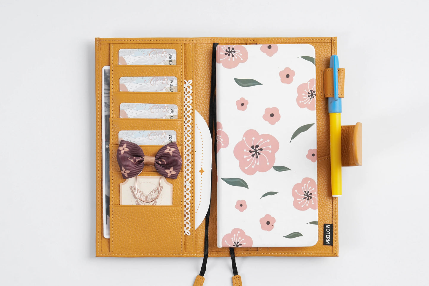 Pebbled Leather Planner Cover – Fits Weeks & Skinny Mini Planners