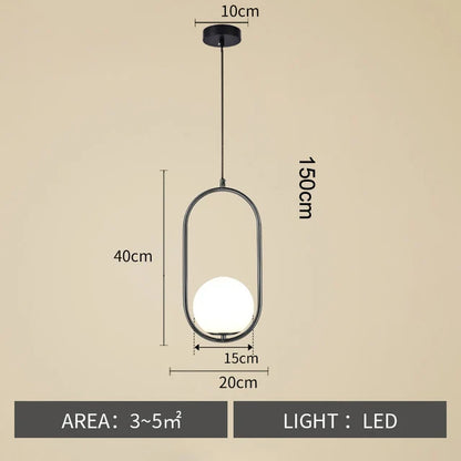 Modern Glass Pendant Lights