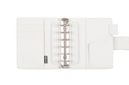Elite Pocket A7 Rings Planner Cover – Pebbled Grain Leather, 25mm Rings