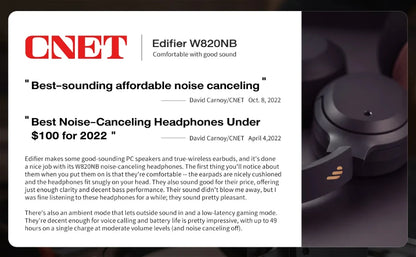 Edifier W820NB Plus ANC Headphones