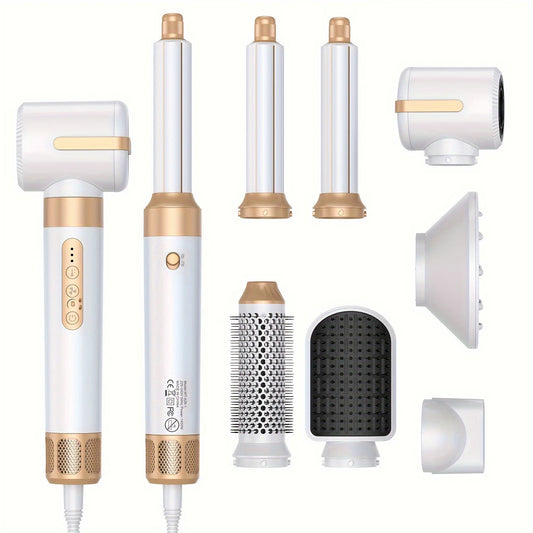 7-in-1 High-Speed Hair Dryer Brush – Ionic, Diffuser, Auto Curler