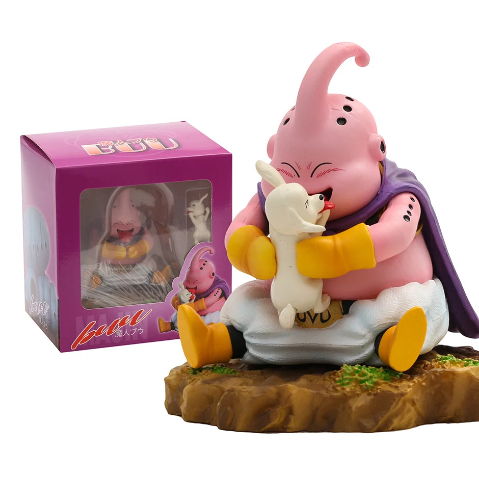 Fat Buu Licking Dog PVC Figure – Collectible Toy