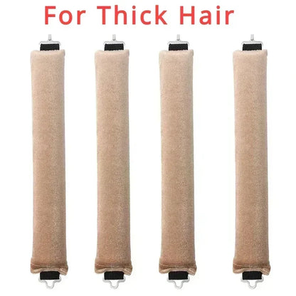 Heatless Hair Curlers – Foam Rollers for No-Heat Overnight Curls