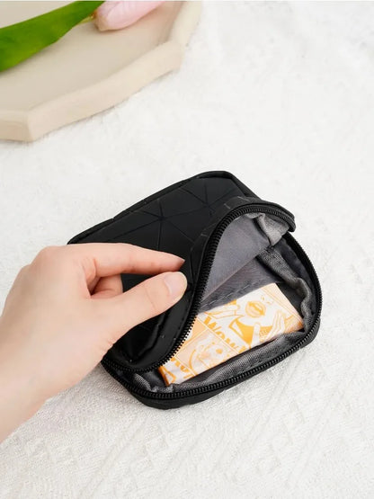 PU Leather Waterproof Organizer – Portable Bag for Women’s Essentials