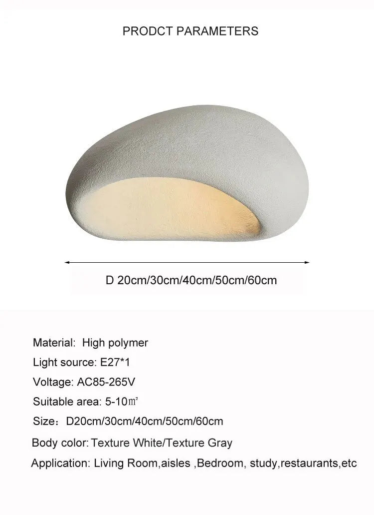 Cartmela Wabi Sabi LED Ceiling Lamp