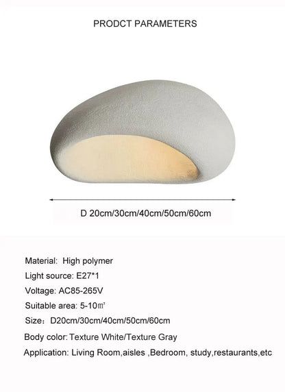 Cartmela Wabi Sabi LED Ceiling Lamp