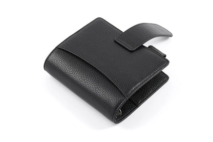 Elite Pocket A7 Rings Planner Cover – Pebbled Grain Leather, 25mm Rings