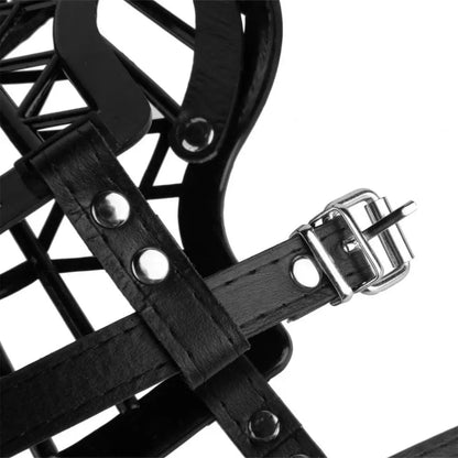 Adjustable Dog Muzzle – Soft Basket Design for All Sizes