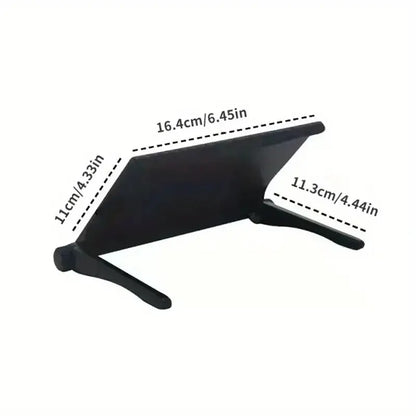 No-Drill Screen Storage Rack – Shelf for TV, Monitor, or Router