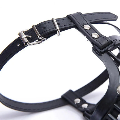 Adjustable Dog Muzzle – Soft Basket Design for All Sizes
